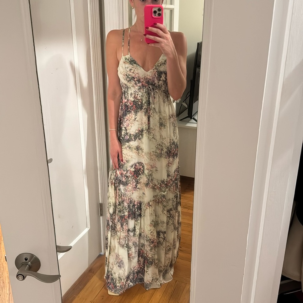 Custom fully lined maxi dress